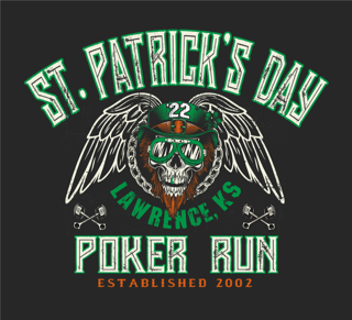 2022 Poker Run T-shirt design